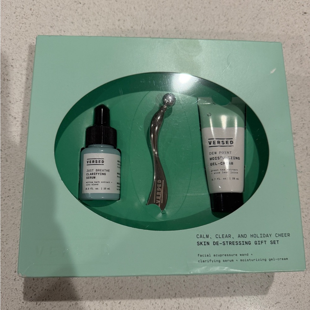 Versed Skin De-Stressing Gift Set - Mint Green